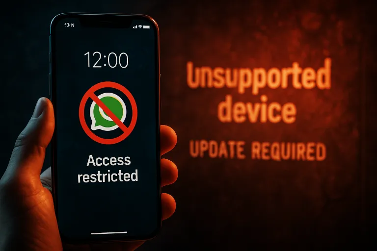 WhatsApp empieza a impedir el acceso a algunas cuentas en móviles con software desactualizado