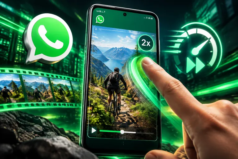 WhatsApp prueba los estados a doble velocidad en Android: un gesto permite acelerar los vídeos